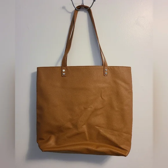 Thirty-One Jewell Around Town Tote Caramel Charm Pebble